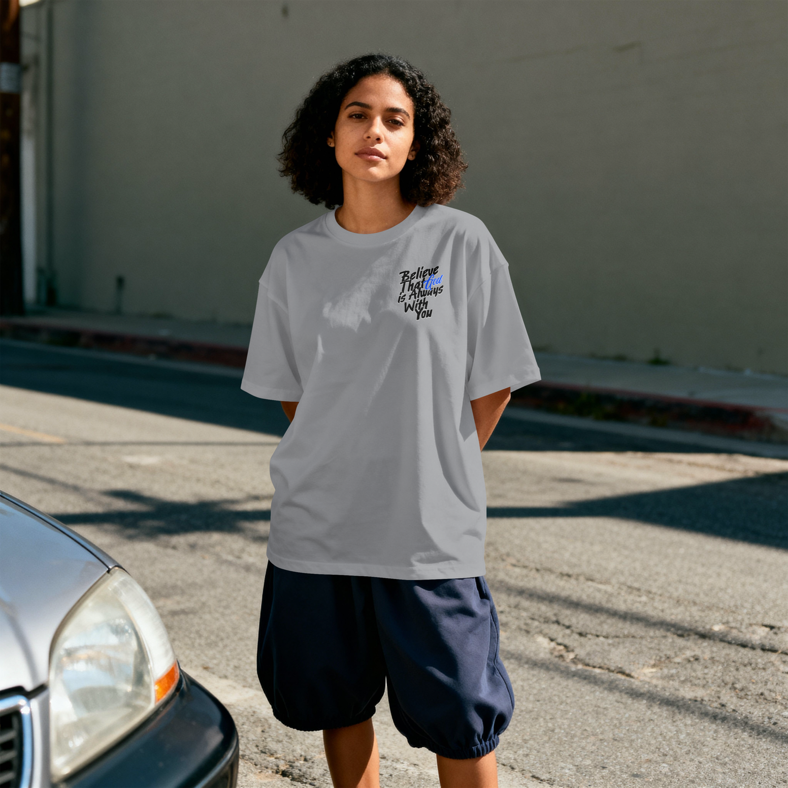 T-Shirt , Believe That God Is Always With You.