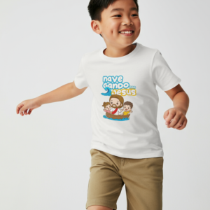 T-Shirt  Kids Personalized ,Sailing With Jesus.
